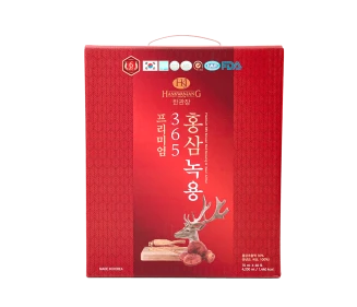 Nước uống hồng sâm nhung hươu 365 60 gói x 70ml