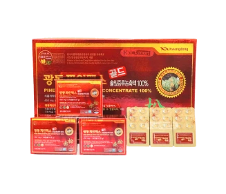 Tinh dầu thông đỏ Kwangdong 120 viên
