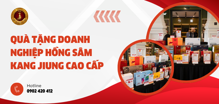 Quà tặng doanh nghiệp hồng sâm Kang Jiung cao cấp