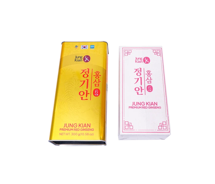 Hồng sâm củ khô cao cấp Jung Kian 6 – 300g (11 – 20 củ)