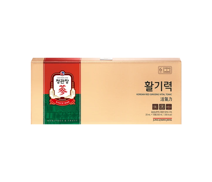 Nước uống hồng sâm KGC Vital Tonic 10 ống x 20ml