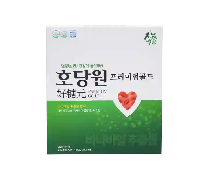 Nước uống hỗ trợ cải thiện đường huyết trong máu Hodangwon Premium Gold – 30 gói x 70ml