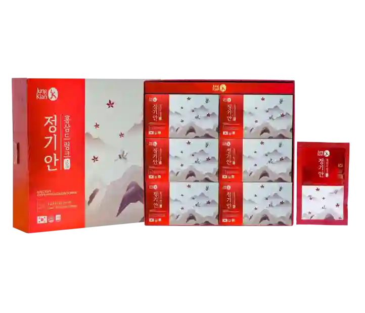 Nước uống hồng sâm Jung Kian Premium 6 60 gói x 50ml