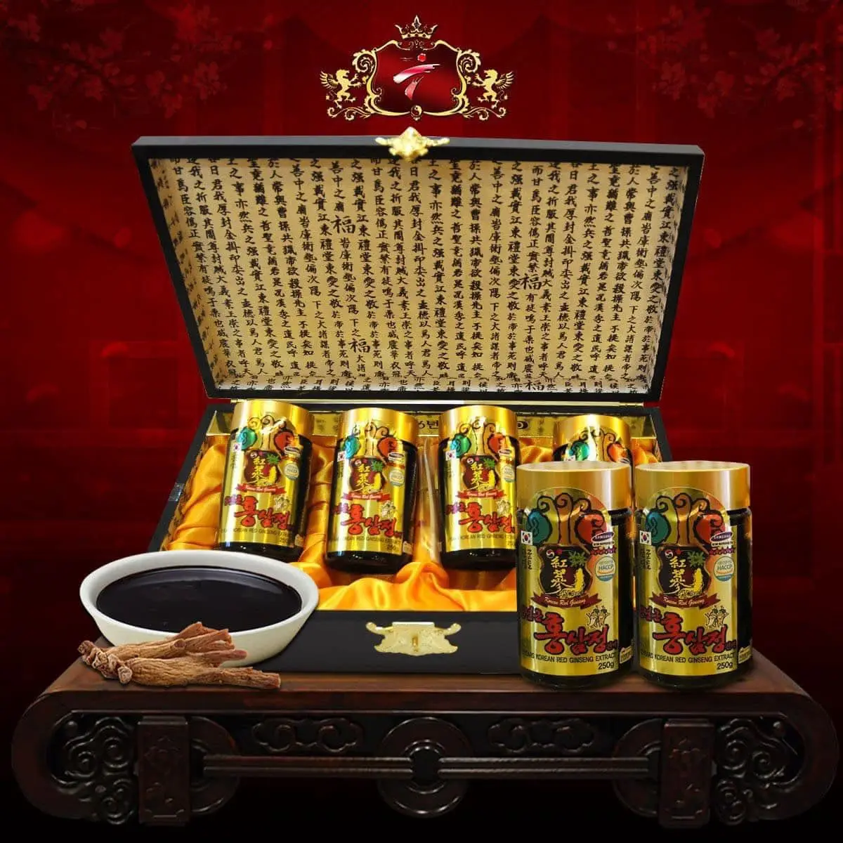 Cao hồng sâm Hoàng Gia 4 hũ x 250g