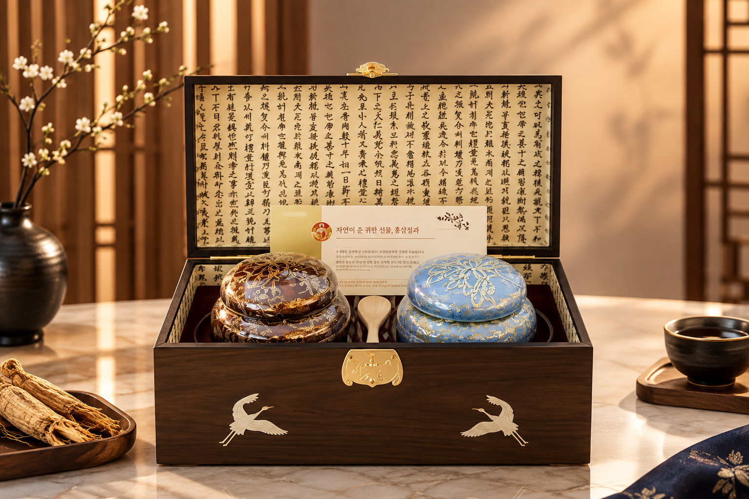 Cao hồng sâm Song Hỷ 2 hũ x 500g