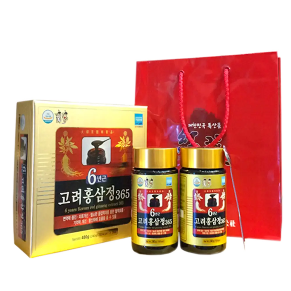 Cao hồng sâm 365 Hàn Quốc 2 hũ x 240g