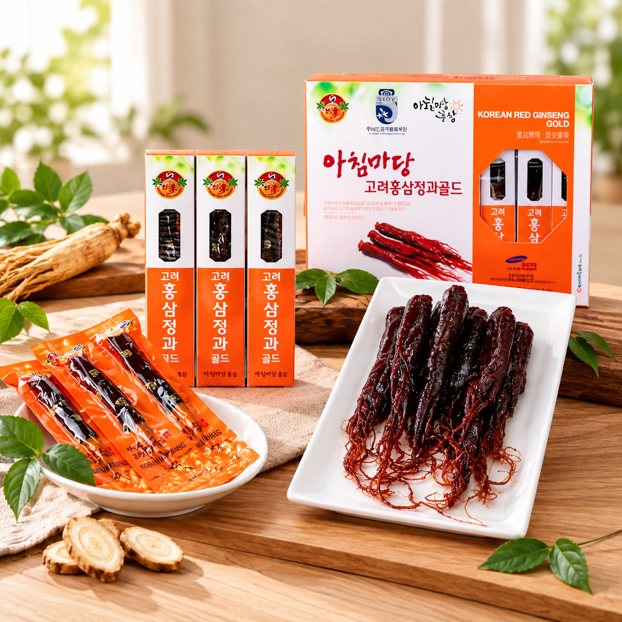 Hồng sâm củ tẩm mật ong Geumsan 300g 8 củ