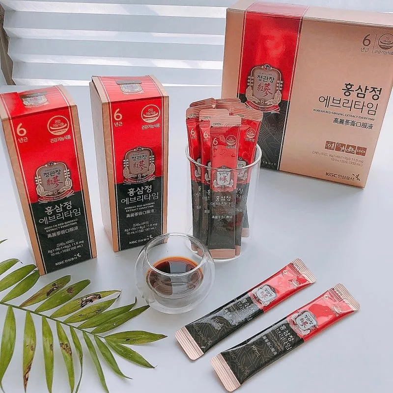 Tinh Chất Hồng Sâm KGC Everytime Balance 30 Gói X 10ml 