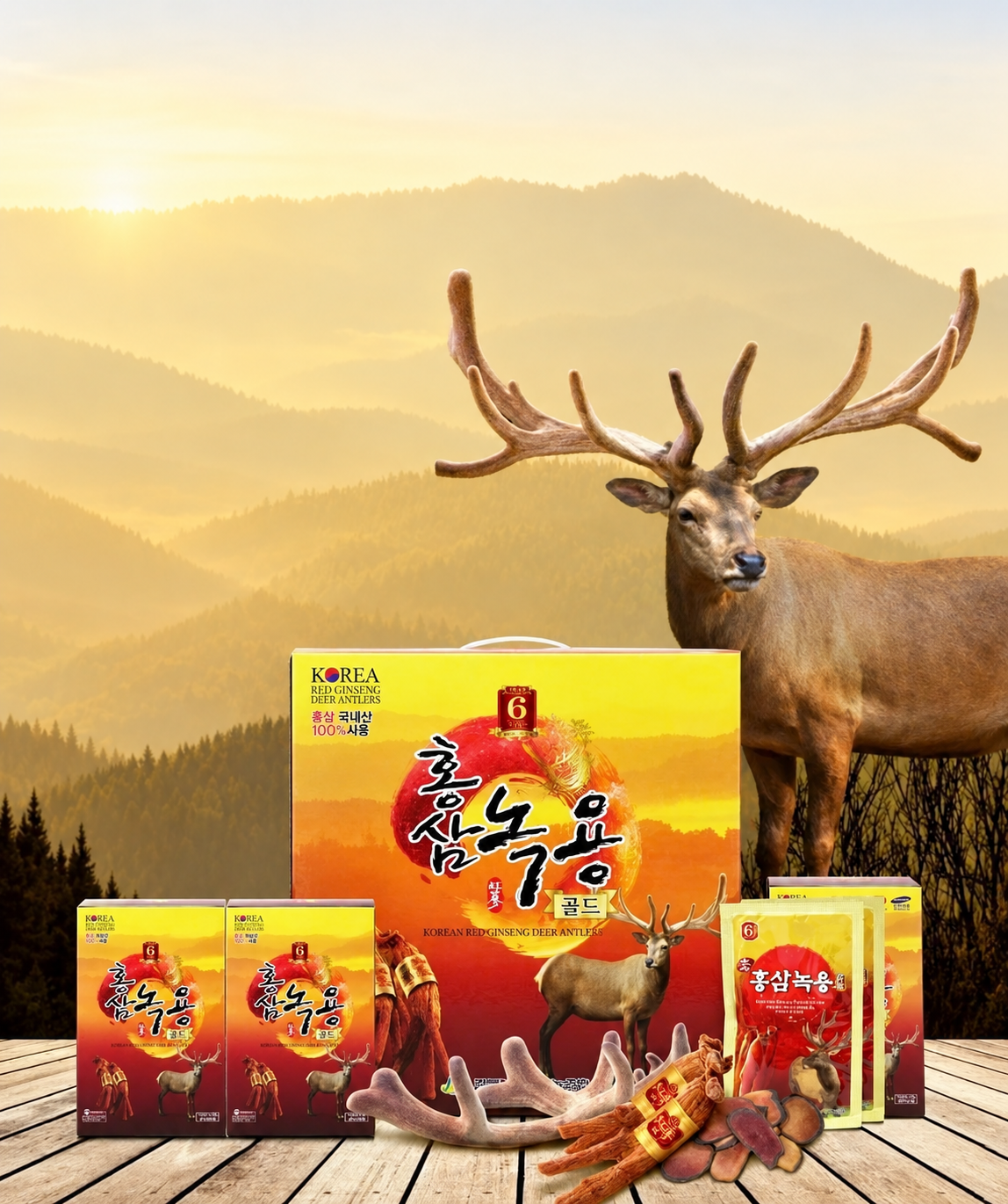 Tinh chất hồng sâm nhung hươu Gyeongbuk 30 gói x 70ml