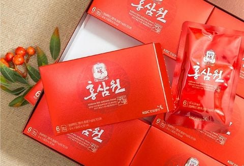 Nước uống hồng sâm Won KGC Jung Kwan Jang 30 gói x 70ml 