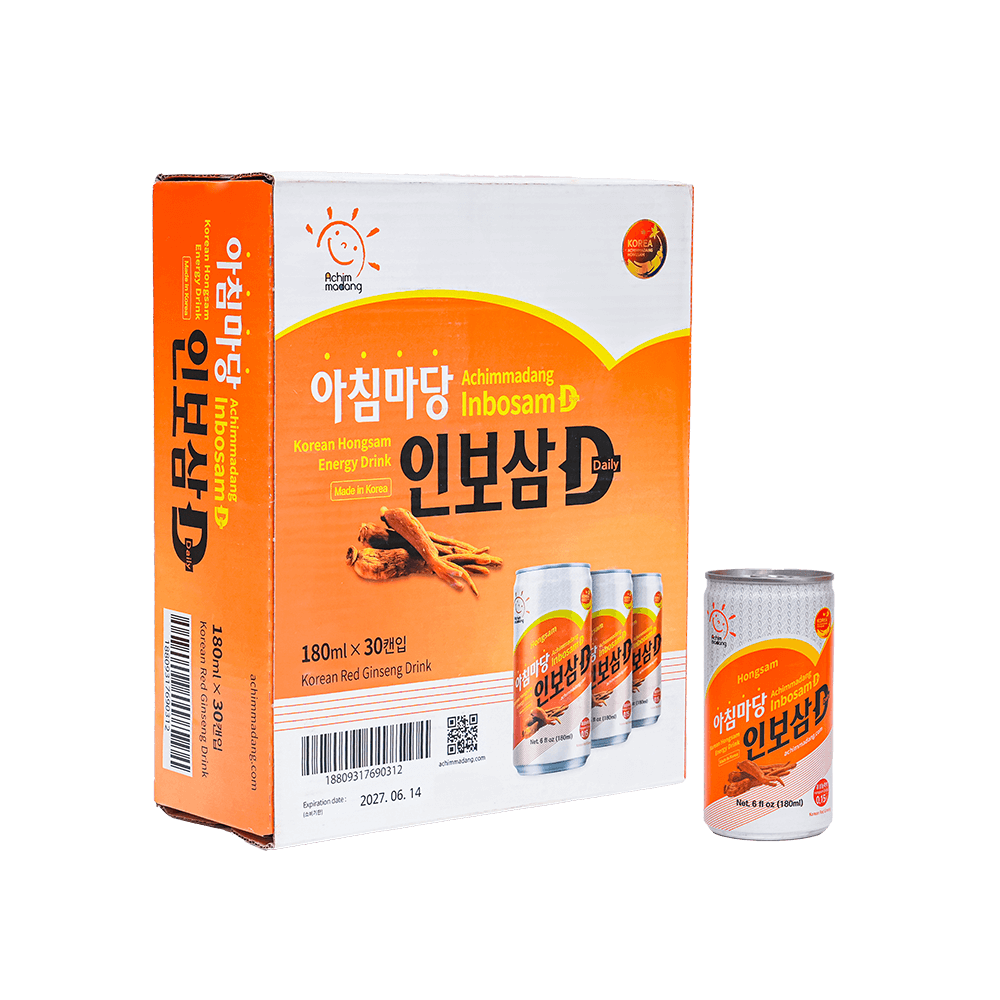 Nước tăng lực Inbosam D 30 lon x 180ml
