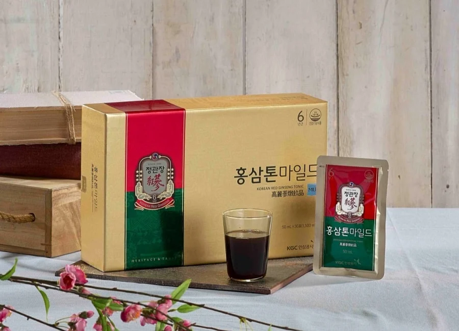  Nước uống hồng sâm KGC Tonic 30 gói x 50ml 